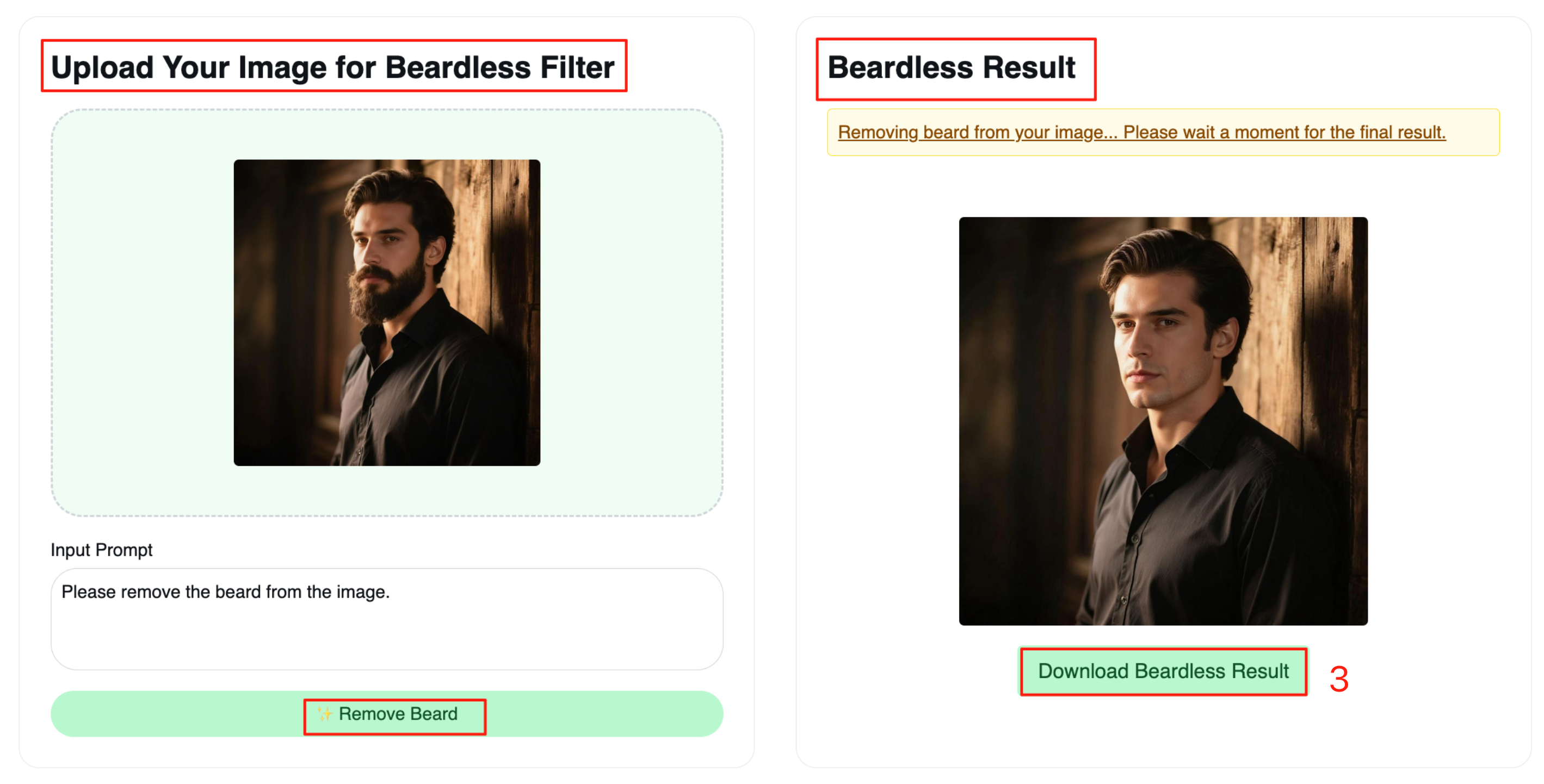 Download Beardless Result